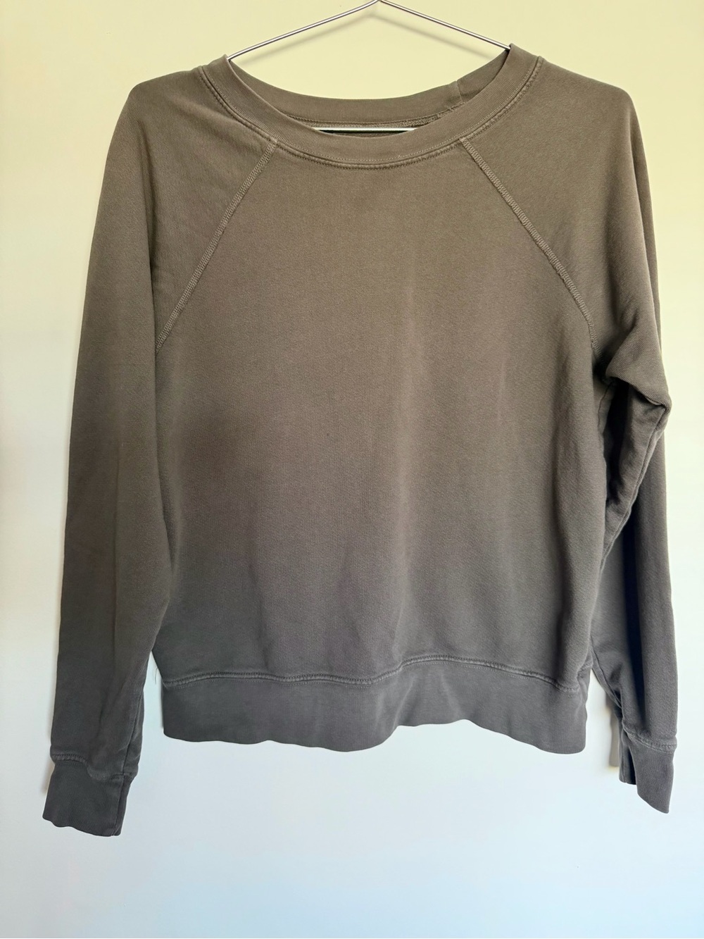 MATE the Label Relaxed Crewneck Sweatshirt - grey